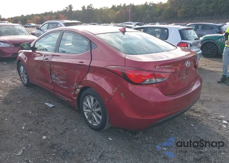 2015 Hyundai Elantra Se z USA, uszkodzony, nr VIN 5NPDH4AE3FH572591